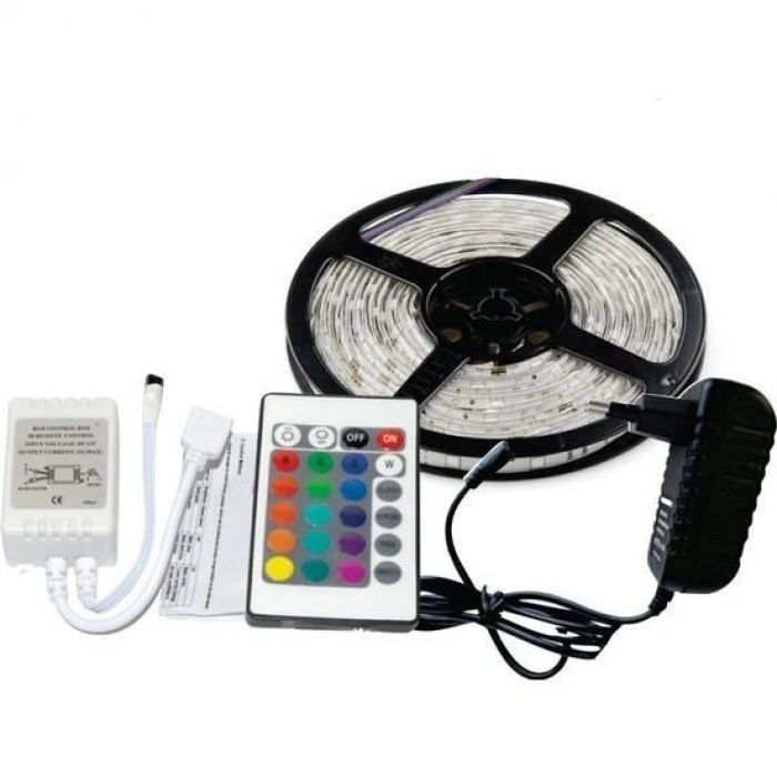 5 mt 20 Fonksiyonlu Uzaktan Kumandalı RGB Gaming Led Şerit Işık