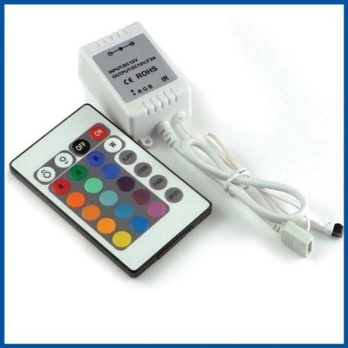 5 mt 20 Fonksiyonlu Uzaktan Kumandalı RGB Gaming Led Şerit Işık