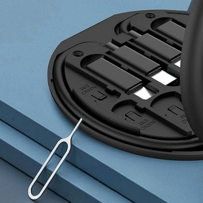 60w Destekli Kablo Kutusu Seyahat Kablo Seti 5i 1 arada USB Type-C Şarj Kablosu Seti
