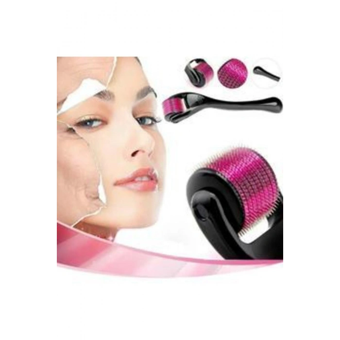 Bade Tatlar Derma Roller System 540 Iğne 1 Mm 1. Kalite Masaj Aleti Belgeli Dermoroller