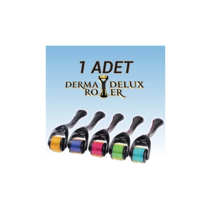 Bade Tatlar Derma Roller System 540 Iğne 1 Mm 1. Kalite Masaj Aleti Belgeli Dermoroller