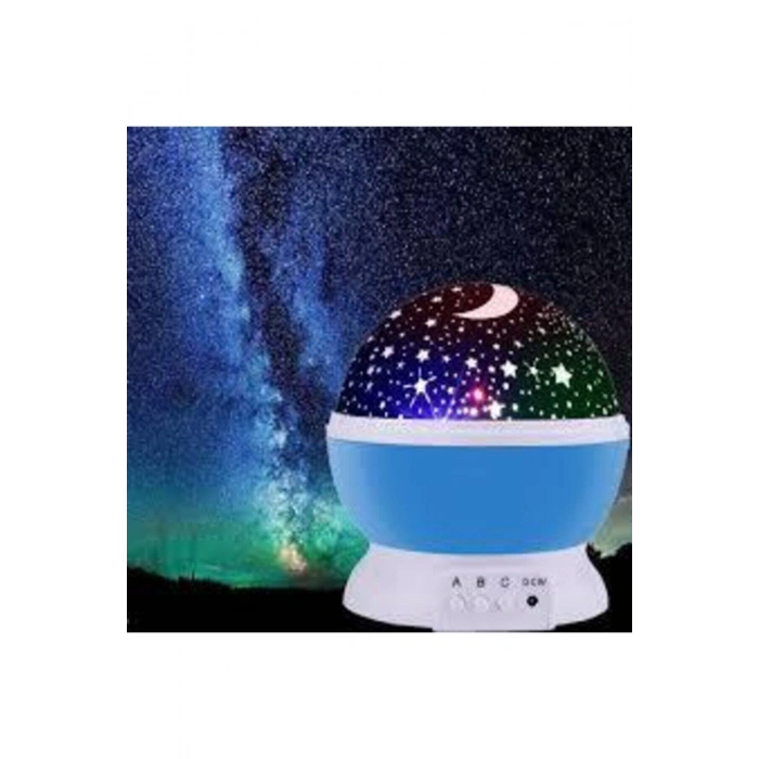 Star Projeksiyon Led Gece Lambası Usb Tavan Yıldız Yansıtma Işığı