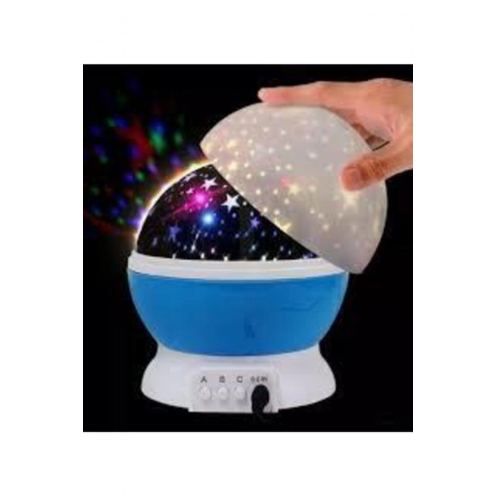 Star Projeksiyon Led Gece Lambası Usb Tavan Yıldız Yansıtma Işığı
