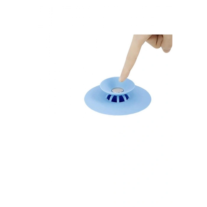 Lavabo Tıpası Ve Süzgeç Silikon Lavabo Süzgeci Tıkanma Önleyici