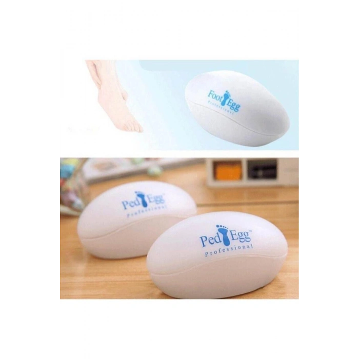 Ped Egg Ayak Rendesi Topuk Nasır Temizleme Ayak Bakım Törpüsü Ped Egg Ayak Törpüsü Ped Egg Törpü