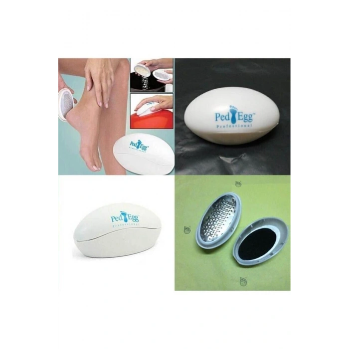 Ped Egg Ayak Rendesi Topuk Nasır Temizleme Ayak Bakım Törpüsü Ped Egg Ayak Törpüsü Ped Egg Törpü
