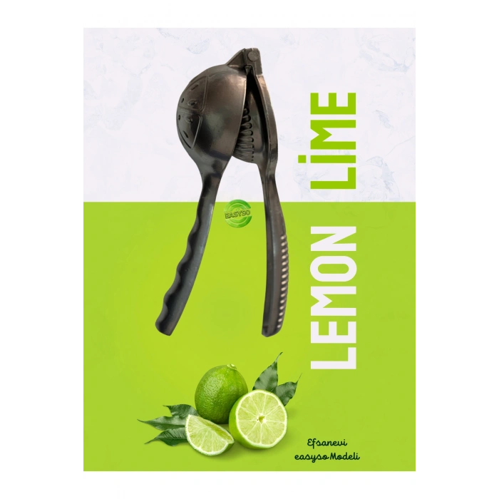 Döküm Limon Sıkacağı Gerçek Döküm Siyah