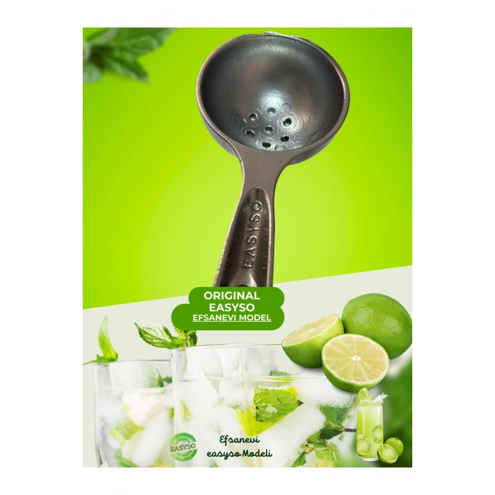 Döküm Limon Sıkacağı Gerçek Döküm Siyah