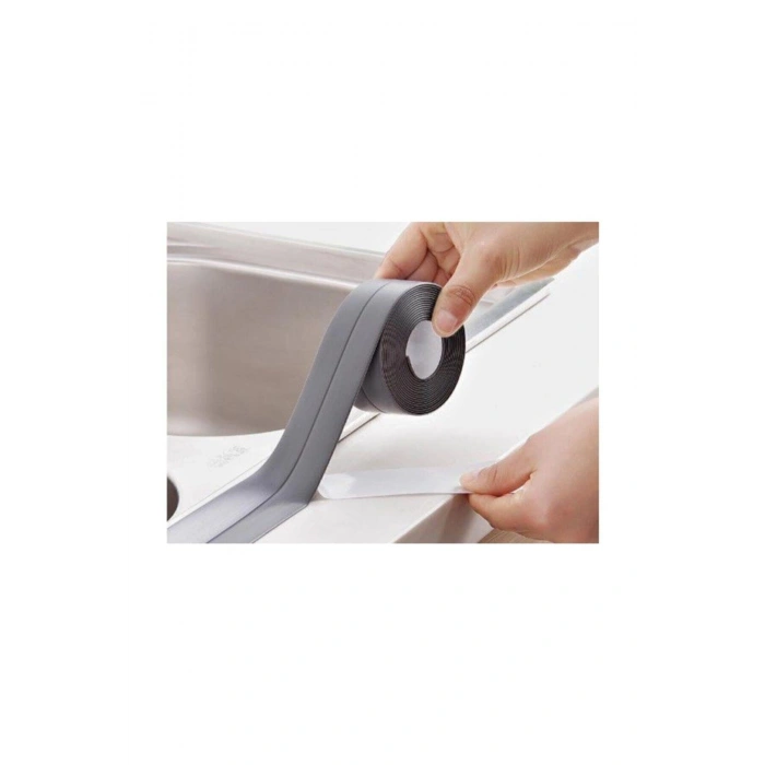 Küvet Lavabo Su Sızdırmaz Lavabo Küvet Kenar Bandı Gri