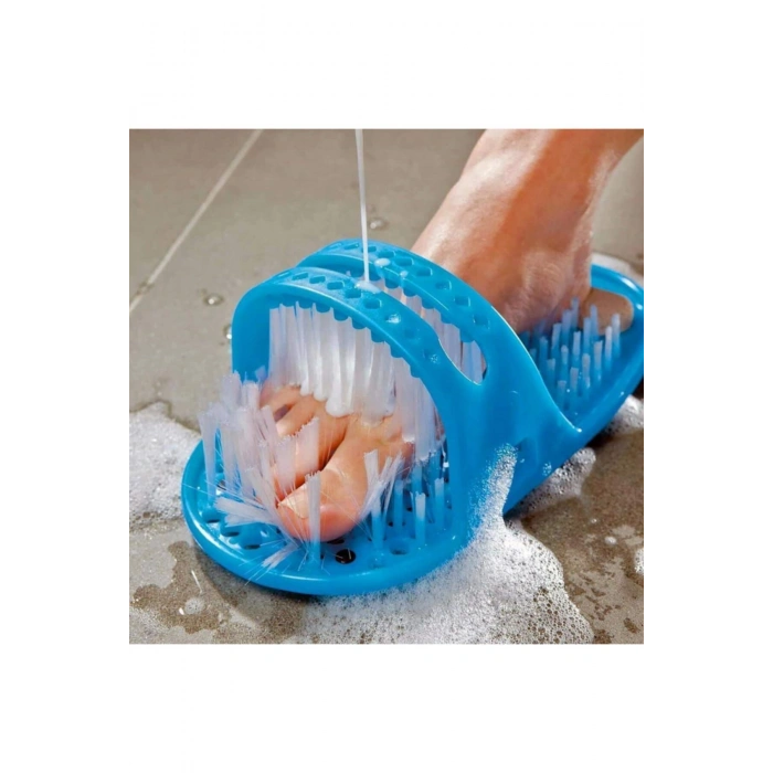 Banyo Ayak Yıkama Terliği Ponza Taşlı Vantuzlu Terlik
