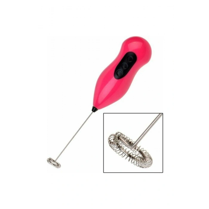 Mini Yumurta Karıştırıcı Süt Köpürtücü El Mikseri Pilli Kahve Çırpıcı Telli Blender Cappuccino Mixer