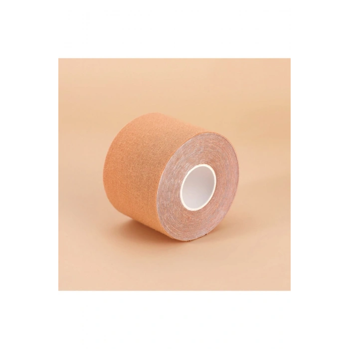 Sıkı Göğüsler 5cm*5m Ten Rengi Suya Dayanıklı Göğüs Bandı Boob Tape Kinezyoloji Bandı