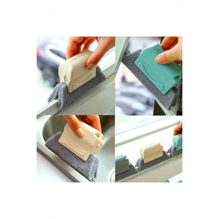 Shopzum Pencere Panjur Oluk Kenarı Temizleme Kapı Eşiği Süpürme Fırçası