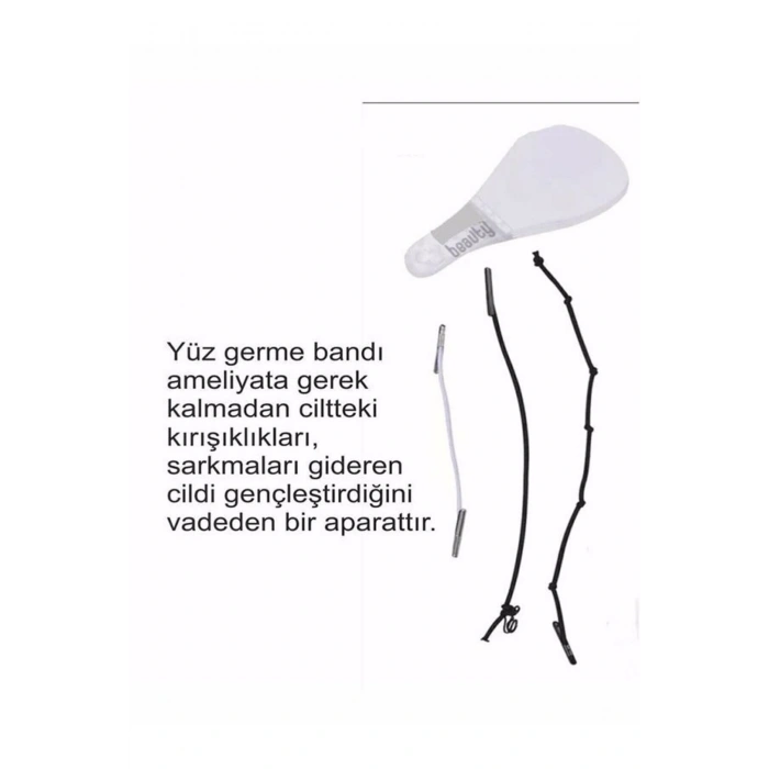 TİCARETJET Yüz Germe Bandı 40lı Set Kırışıklılık Karşıtı Yüz Germe