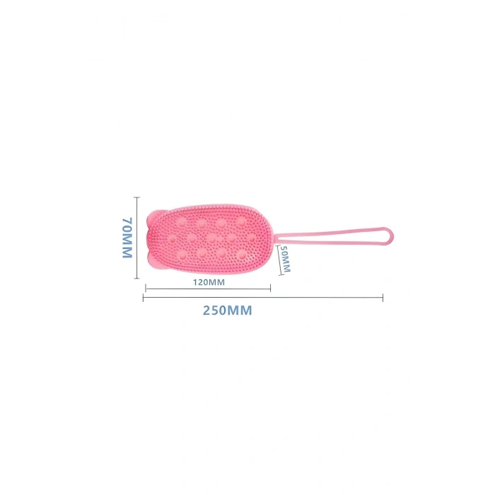 Silikon Banyo Kesesi Katı Sabun Hazneli (süngerli)
