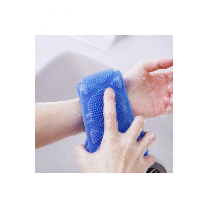 Aveo 1 Adet Banyo Sırt Kesesi Çift Taraflı 70 Cm