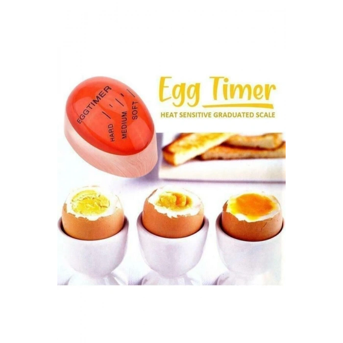 Dublör Yumurta Zamanlayıcı Egg Timer Pişirme Haşlama Süresi Aparatı Zaman Ayarlama Göstergesi