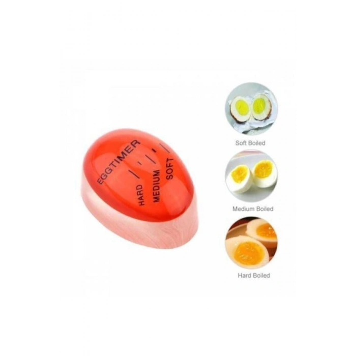 Dublör Yumurta Zamanlayıcı Egg Timer Pişirme Haşlama Süresi Aparatı Zaman Ayarlama Göstergesi