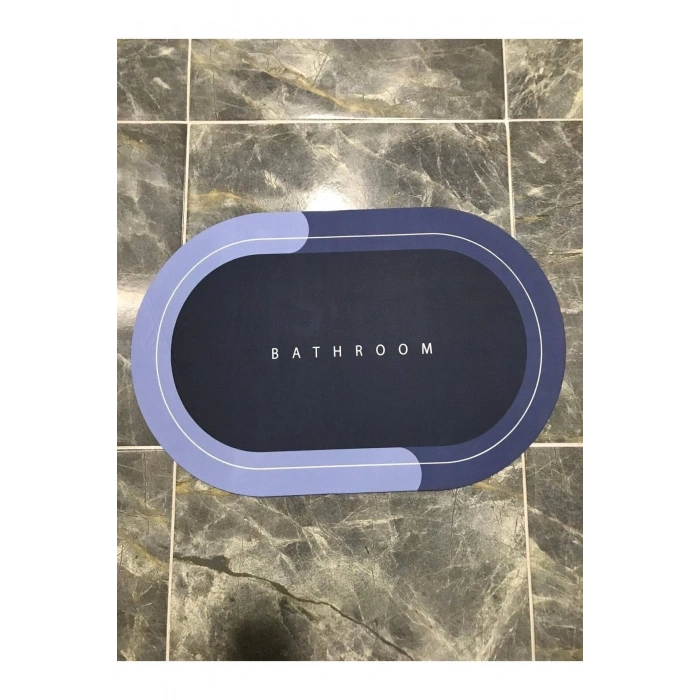 Sihirli Su Emici Oval Banyo Paspası