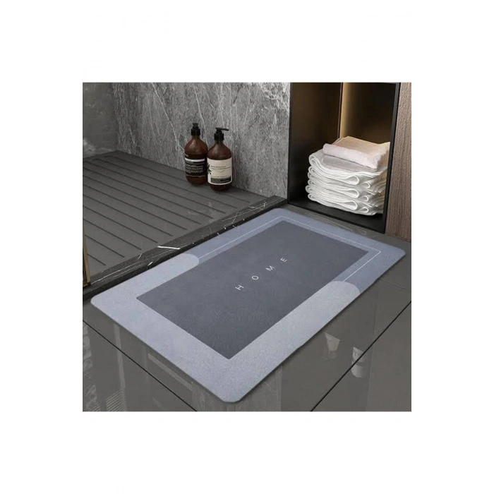 Sihirli Su Emici Diktörtgen Banyo Paspası