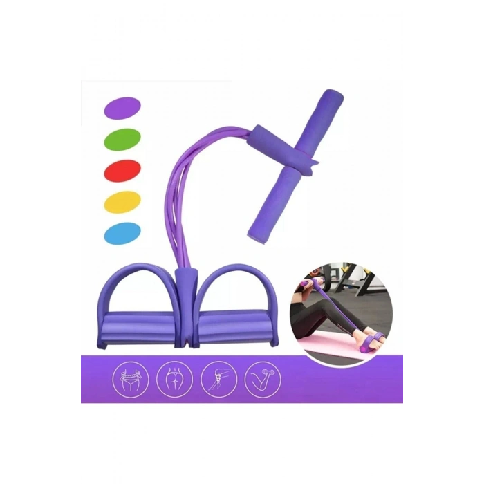 Karın Kol Kalça Ayak Tüm Vücut Şekillendirme Fitness Aerobik Body Trimmer 4 Lastikli Lisansl Orjinal