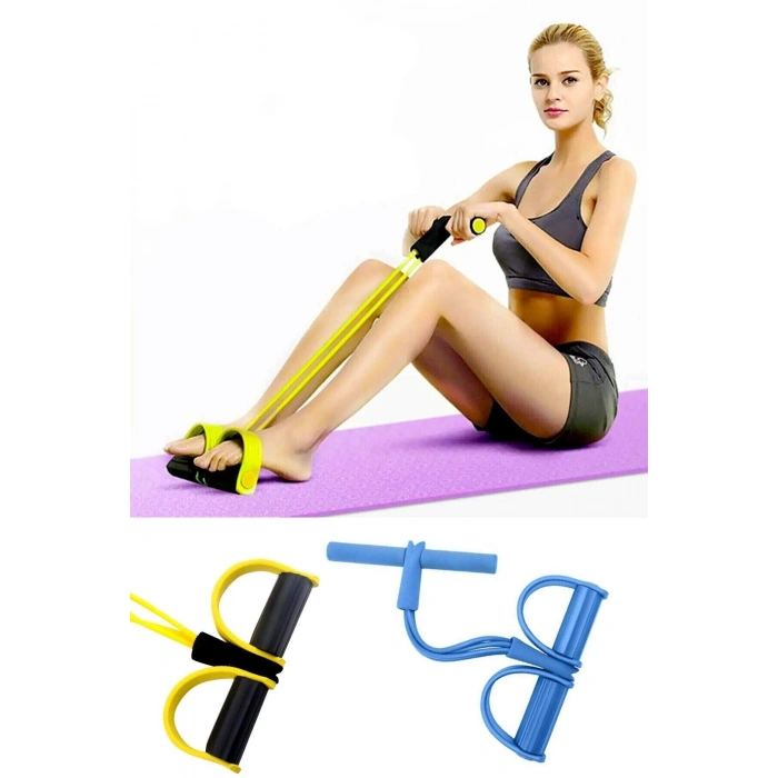 Karın Kol Kalça Ayak Tüm Vücut Şekillendirme Fitness Aerobik Body Trimmer 4 Lastikli Lisansl Orjinal