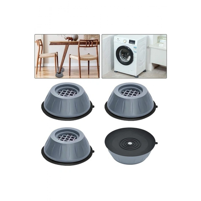 Çamaşır Makinesi Kaydırmaz Ayak 4lü Set