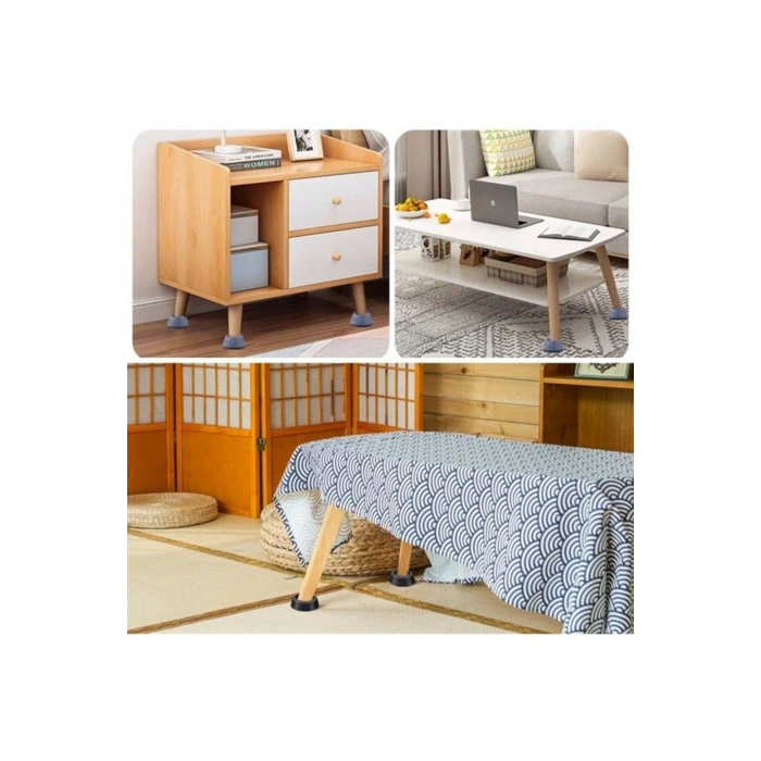 Çamaşır Makinesi Kaydırmaz Ayak 4lü Set