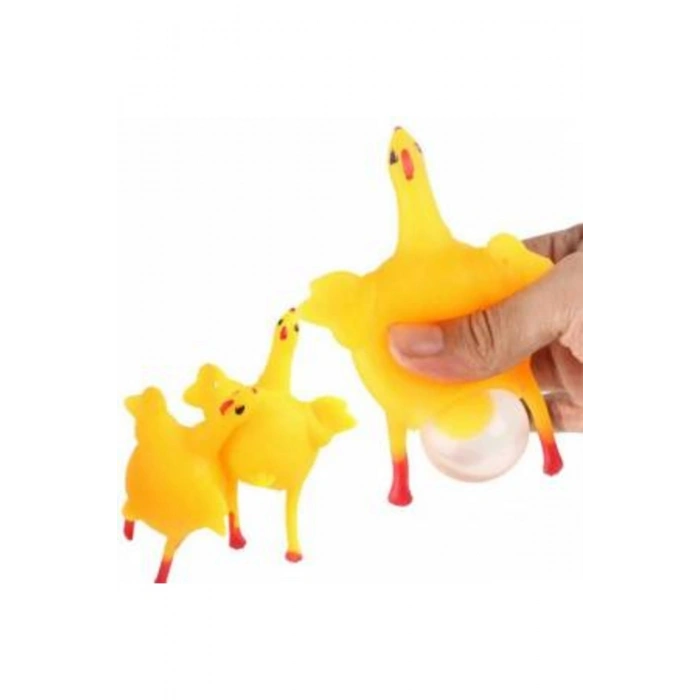 Çılgın Tavuk Squishy Yumurtlayan Tavuk Anahtarlık Çanta Ve Cüzdan Süsü Hediyelik