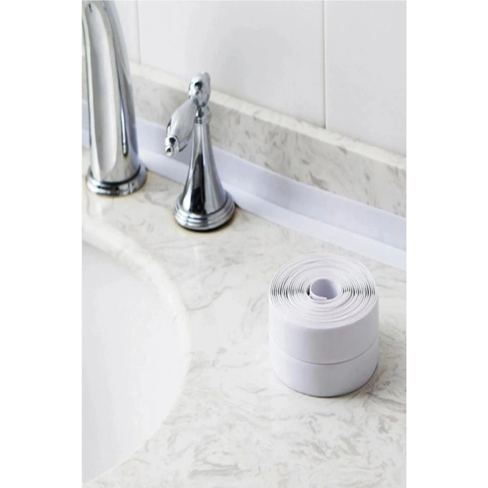 Su Sızdırmaz Bant Mutfak Lavabo Klozet Duşakabin Derz Duvar Bandı Pencere Izolasyon Bandı