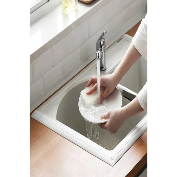 Su Sızdırmaz Bant Mutfak Lavabo Klozet Duşakabin Derz Duvar Bandı Pencere Izolasyon Bandı