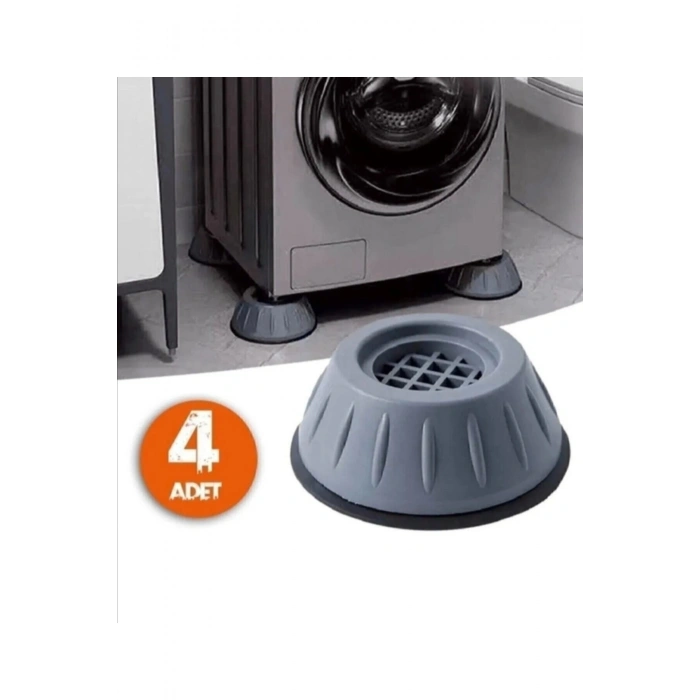4 Adet Titreşim Ve Ses Önleyici Vantuzlu Makine Ayağı
