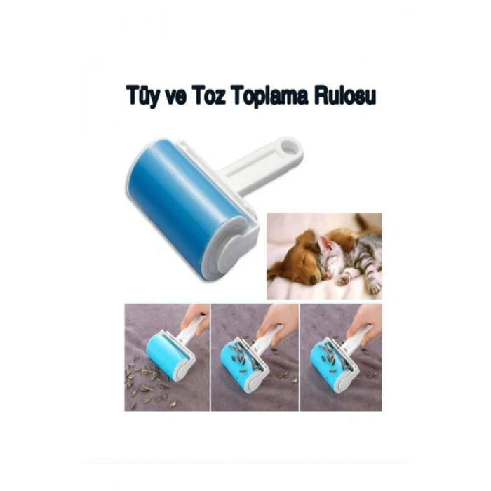 Kıl Yün Tüy Toz Toplama Rulosu Yıkanabilir