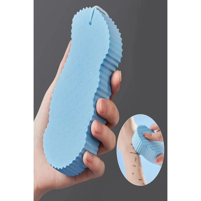 Banyo Duş Süngeri Sihirli Vücut Ölü Deri Lifi Süngeri Vücut Masaj Peeling Fırçası