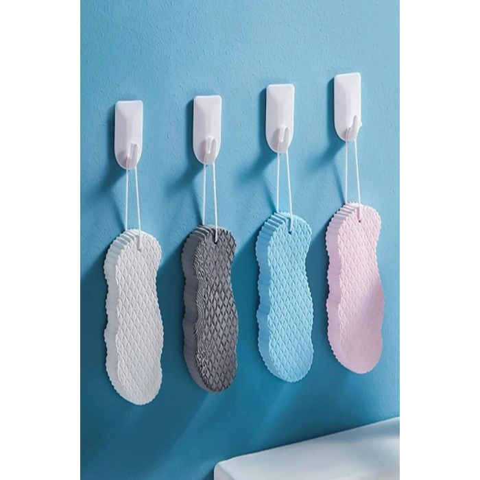 Banyo Duş Süngeri Sihirli Vücut Ölü Deri Lifi Süngeri Vücut Masaj Peeling Fırçası