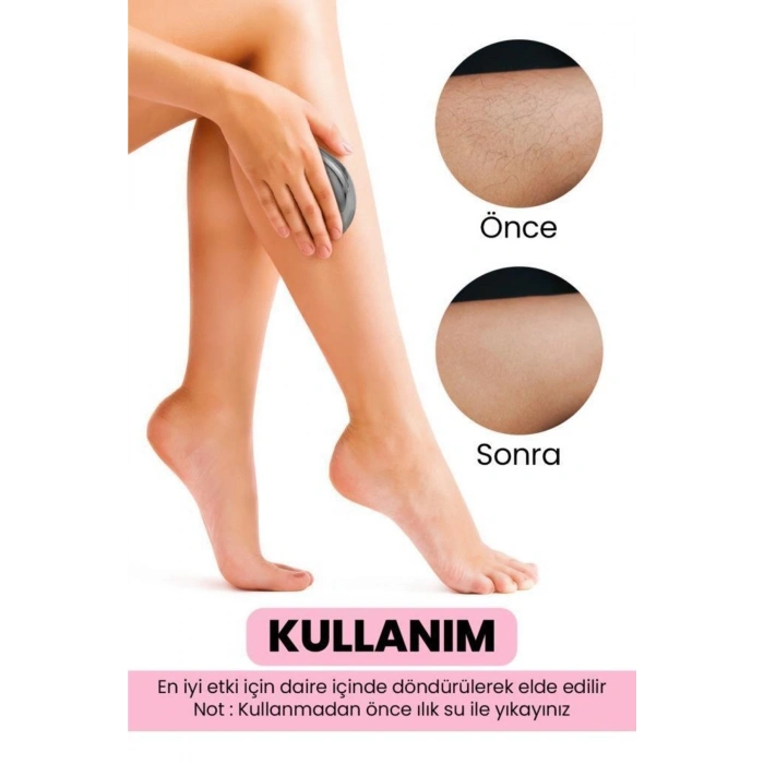Cam Epilasyon Tüy Alma Aparatı Gri