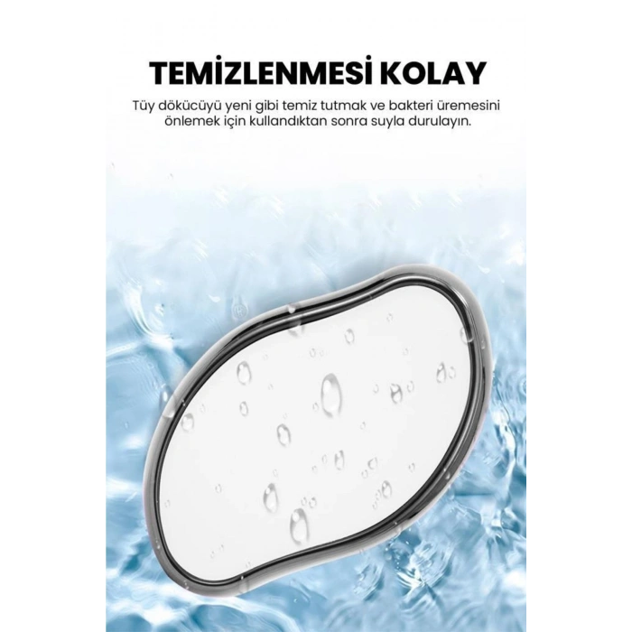 Cam Epilasyon Tüy Alma Aparatı Gri