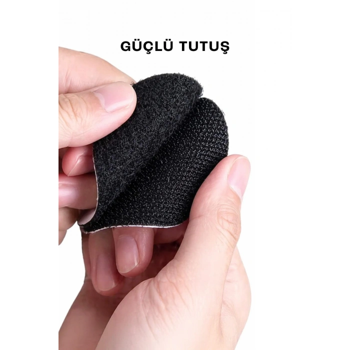 10 Adet Halı Kilim Nevresim Örtü Kaydırmaz Minder Cırt Bant Seti Yapışkanlı Halı Kaydırmaz