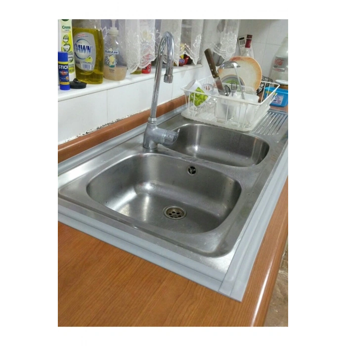Gri Su Sızdırmaz Banyo Mutfak Lavabo Küvet Izolasyon Şerit Bant