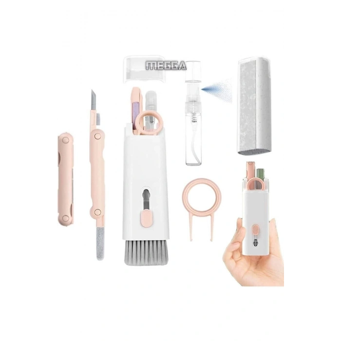 Çok Fonksiyonlu Bilgisayar, Laptop, Klavye, Telefon, Kulaklık Uyumlu Temizleyici Kit