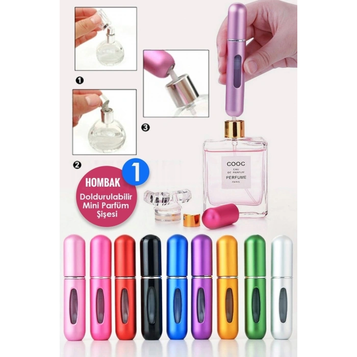 Doldurulabilir Mini Parfüm Şişesi
