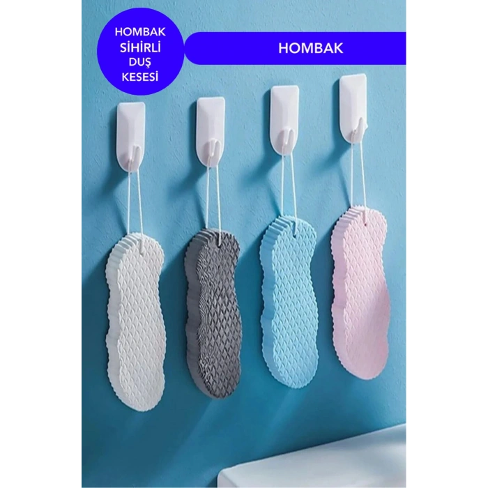 Özel Banyo Vücut Duş Süngeri Sihirli Vücut Ölü Deri Sökücü Vücut Masaj