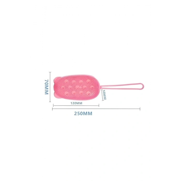 Silikon Banyo Kesesi Katı Sabun Hazneli (süngerli)