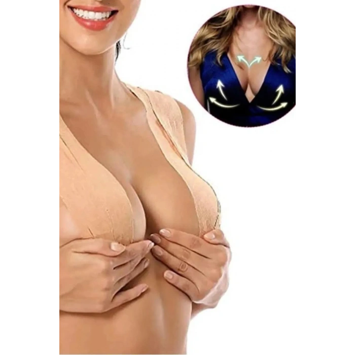 Göğüs Meme Dikleştirici Sabitleştirici Yapışkan Bant Dikişsiz Göğüs Kaldırma Bant Görünmez Straplez
