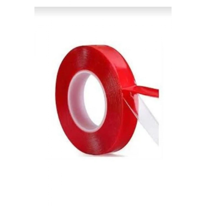 Silikonlu Çift Taraflı Montaj Bandı 18mm X 2mt 1 Adet