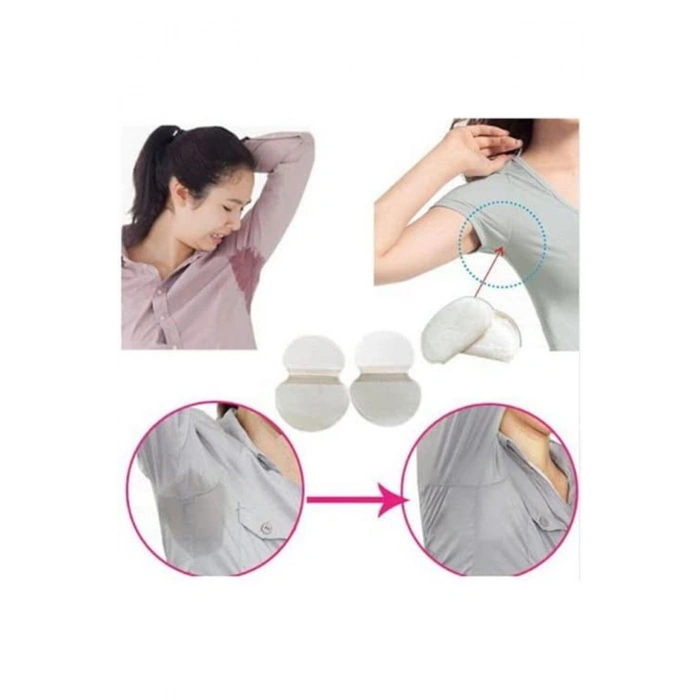 Koltuk Altı Pedi Ter Emici Yapraklar Koltuk Altı Bant Koltuk Altı Bandı (12 ADET)