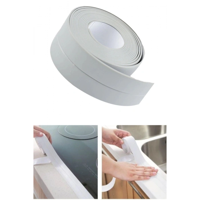 Su Sızdırmaz Geçirmez Bant Lavabo Küvet Kenar Bandı Küvet Duş 3,2 M