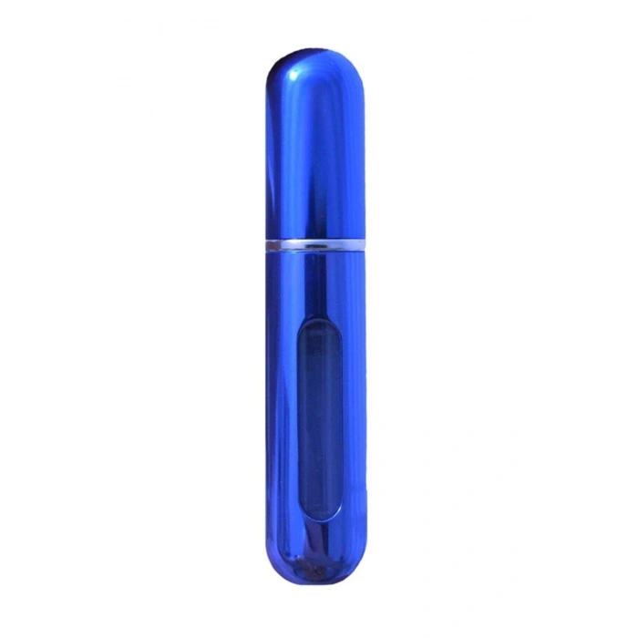 Mavi Doldurulabilir Mini Parfüm Şişesi 4ml