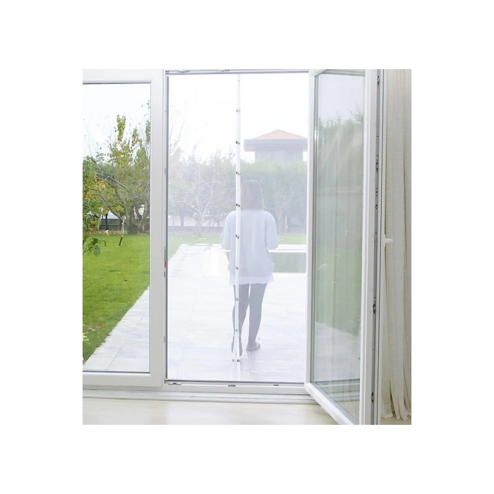 Mıknatıslı Kapı Sinekliği 105x210 Cm Raptiyeli