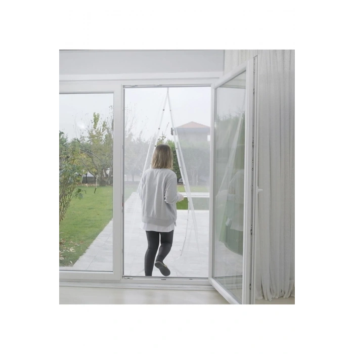 Mıknatıslı Kapı Sinekliği 105x210 Cm Raptiyeli